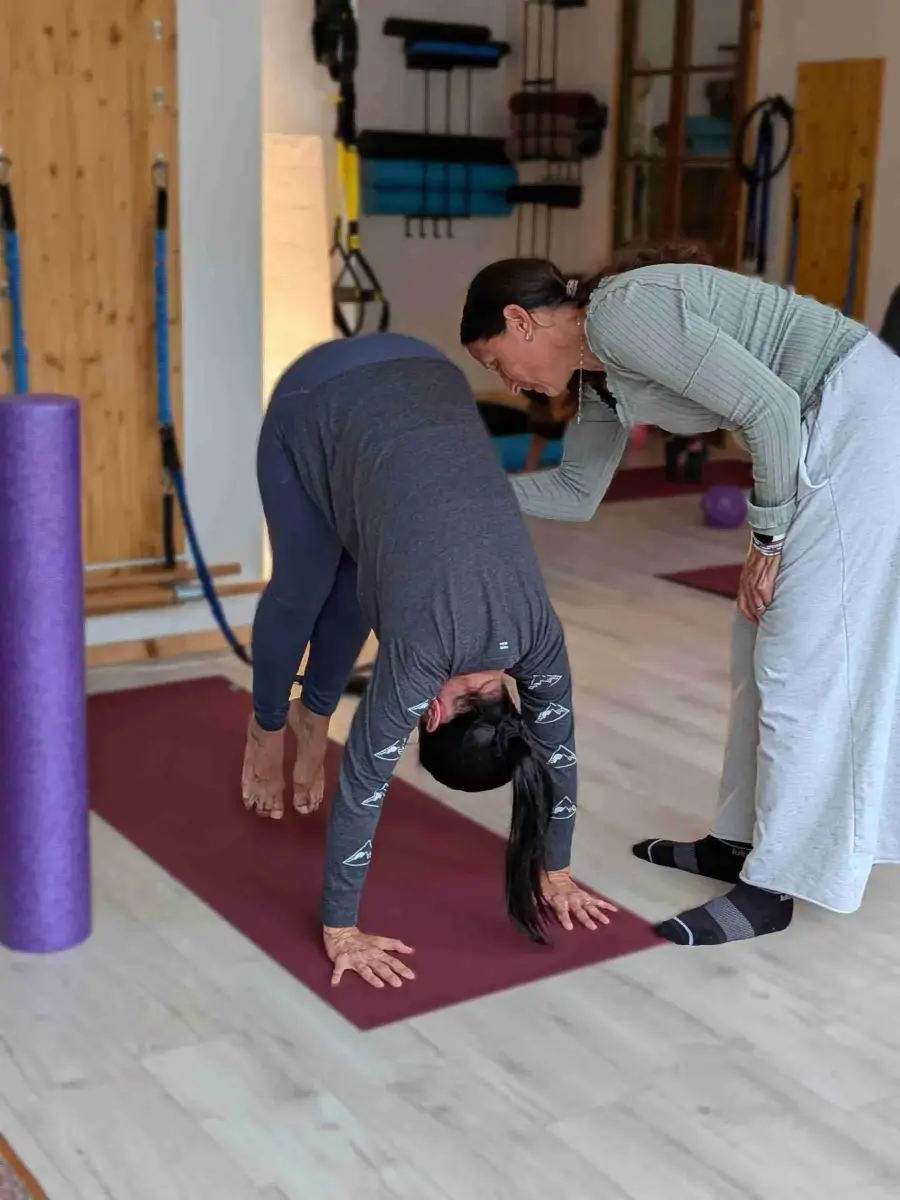 The San Rafael studio, an assisted stretch session